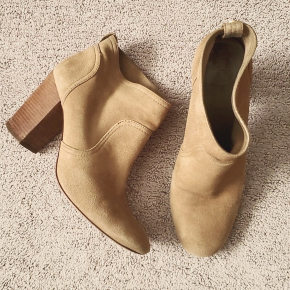 TORY BURCH Suede Ankle Boots